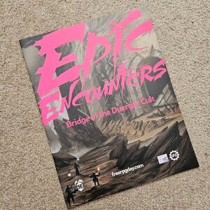 Epic Encounters Bridge Of The‎ Duergar Cult Free RPG Day 2022 SFG NEW